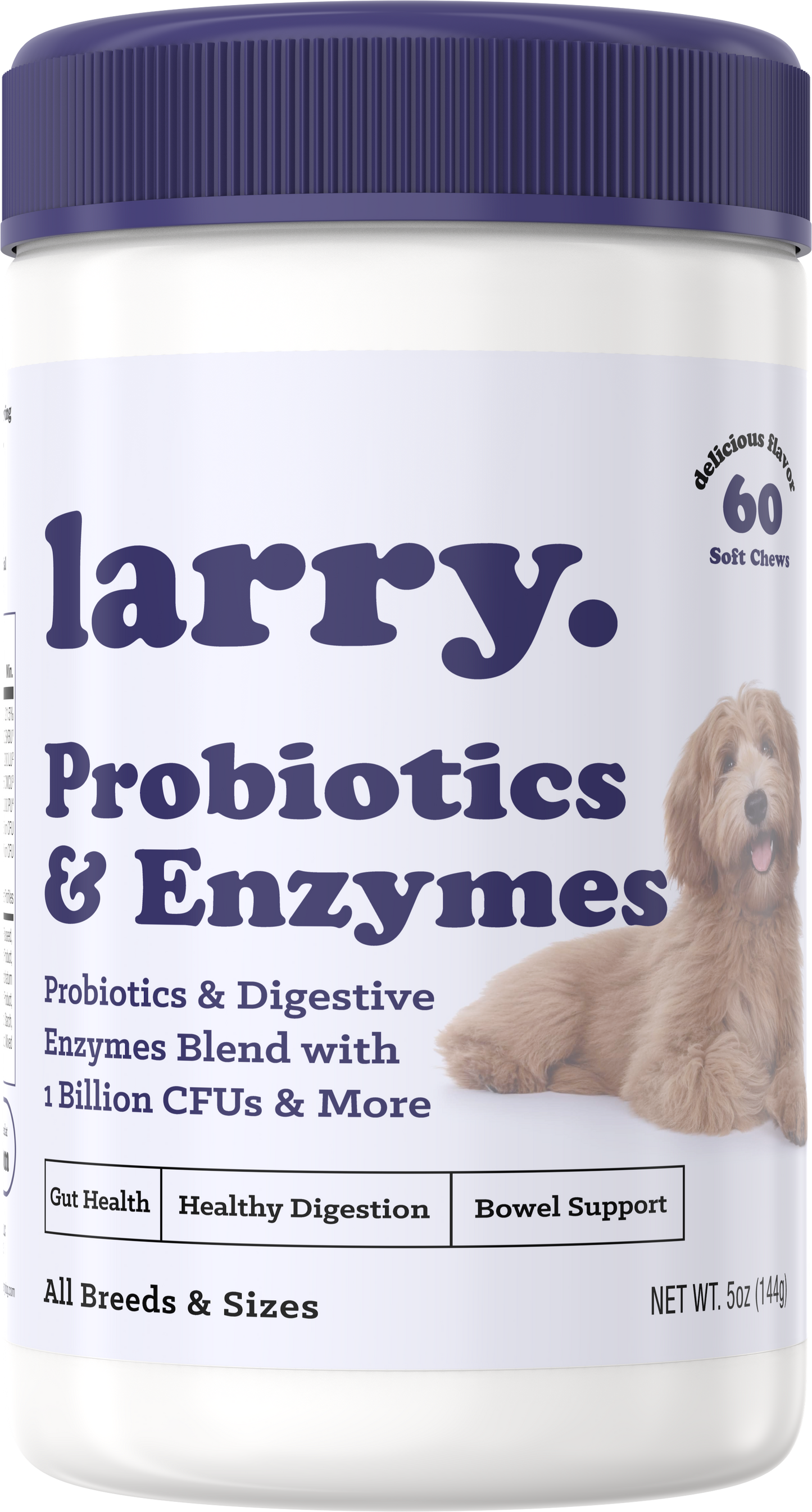 Larry Advanced Probiotics and Digestive Enzyme Chews